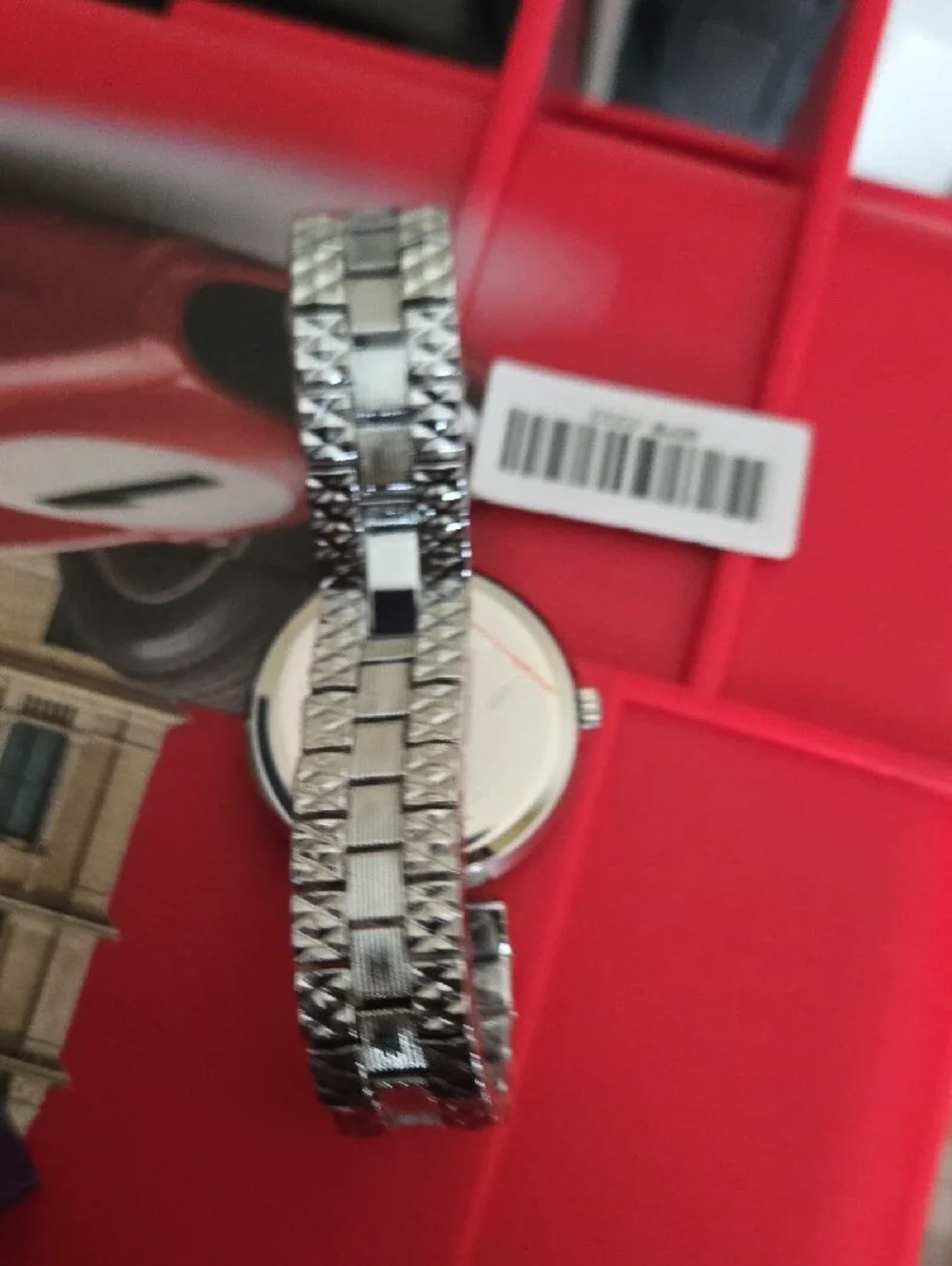 Invicta Silver Crystal-Accent Women's Bracelet Watch